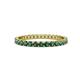 1 - Audrey 2.00 mm Lab Created Alexandrite U Prong Eternity Band 