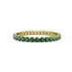 1 - Audrey 2.40 mm Lab Created Alexandrite U Prong Eternity Band 