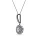 2 - Alva Diamond Double Halo Pendant 