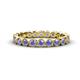 1 - Arria 2.70 mm Tanzanite Eternity Band 