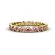 1 - Arria 2.70 mm Pink Tourmaline Eternity Band 