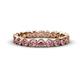 1 - Arria 2.70 mm Pink Tourmaline Eternity Band 