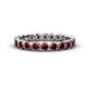 1 - Arria 2.70 mm Red Garnet Eternity Band 