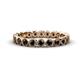 1 - Arria 2.70 mm Black Diamond Eternity Band 