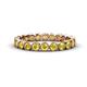 1 - Arria 2.70 mm Yellow Sapphire Eternity Band 