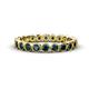 1 - Arria 2.70 mm Blue Diamond Eternity Band 