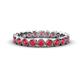 1 - Arria 2.70 mm Ruby Eternity Band 