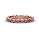 1 - Arria 2.70 mm Rhodolite Garnet Eternity Band 