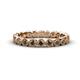 1 - Arria 2.70 mm Smoky Quartz Eternity Band 