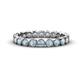 1 - Arria 2.70 mm Aquamarine Eternity Band 