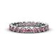 1 - Arria 2.70 mm Pink Tourmaline Eternity Band 