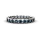 1 - Arria 2.70 mm Blue Diamond Eternity Band 