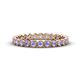 1 - Arria 2.40 mm Tanzanite Eternity Band 