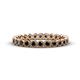 1 - Arria 2.40 mm Black Diamond Eternity Band 