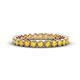 1 - Arria 2.40 mm Yellow Sapphire Eternity Band 
