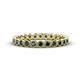 1 - Arria 2.40 mm Blue Diamond Eternity Band 