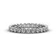1 - Arria 2.40 mm White Sapphire Eternity Band 