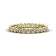 1 - Arria 2.40 mm White Sapphire Eternity Band 