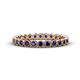 1 - Arria 2.40 mm Blue Sapphire Eternity Band 
