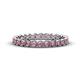1 - Arria 2.40 mm Pink Tourmaline Eternity Band 