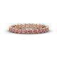 1 - Arria 2.40 mm Rhodolite Garnet Eternity Band 