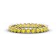 1 - Arria 2.40 mm Yellow Sapphire Eternity Band 