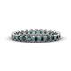 1 - Arria 2.40 mm London Blue Topaz Eternity Band 