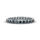1 - Arria 2.40 mm Blue Diamond Eternity Band 