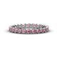 1 - Arria 2.40 mm Rhodolite Garnet Eternity Band 
