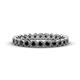 1 - Arria 2.40 mm Black Diamond Eternity Band 