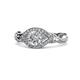1 - Kalila Signature Diamond Engagement Ring 