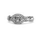1 - Kalila Signature Semi Mount Engagement Ring 
