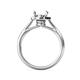 6 - Vida Signature Semi Mount Halo Engagement Ring 