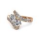 1 - Eleni Diamond Bypass Ring 