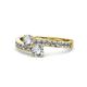 1 - Olena Diamond Bypass Ring 