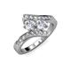 3 - Eleni Diamond Bypass Ring 