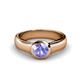 1 - Enola Tanzanite Solitaire Engagement Ring 