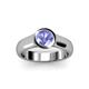3 - Enola Tanzanite Solitaire Engagement Ring 