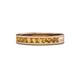 1 - Vanna 2.20 mm Citrine 9 Stone Wedding Band 