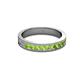 2 - Vanna 2.20 mm Peridot 9 Stone Wedding Band 