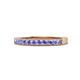 1 - Ronia Tanzanite 12 Stone Wedding Band 