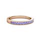 2 - Ronia Tanzanite 12 Stone Wedding Band 