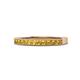 1 - Ronia Citrine 12 Stone Wedding Band 