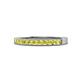 1 - Ronia Yellow Diamond 12 Stone Wedding Band 