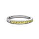 2 - Ronia Yellow Sapphire 12 Stone Wedding Band 