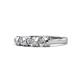 1 - Fiona Diamond Three Stone Engagement Ring 