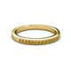 2 - Janice 1.70 mm Citrine 13 Stone Wedding Band 