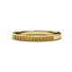 1 - Janice 1.70 mm Citrine 13 Stone Wedding Band 