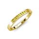 4 - Kathiryn 2.00 mm Yellow Sapphire 7 Stone Wedding Band 