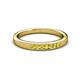3 - Kathiryn 2.00 mm Yellow Sapphire 7 Stone Wedding Band 